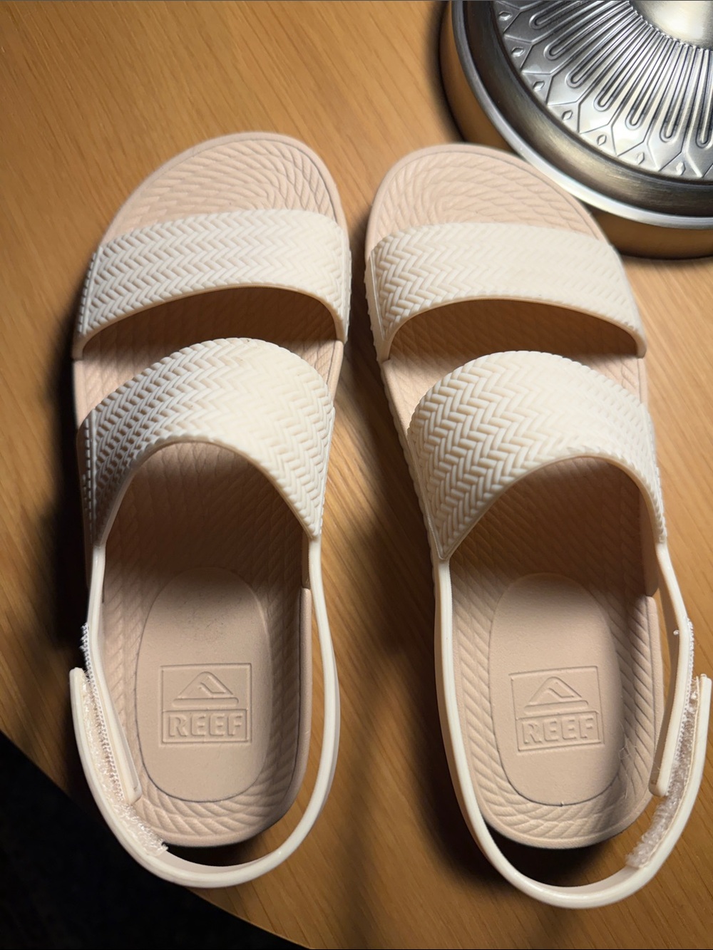 Reef Water Vista Dual Strap Slide Sandals in Vintage Oasis